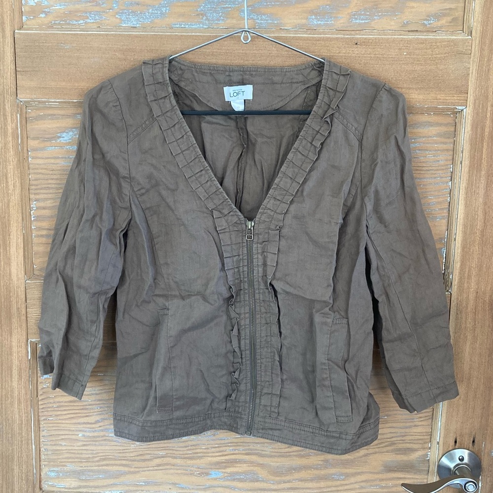 LOFT Linen Jacket